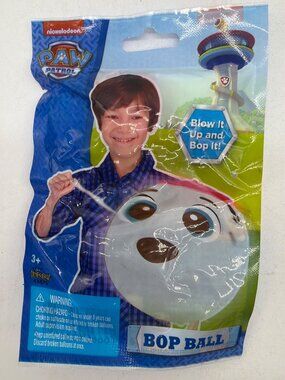 Nickelodeon Paw Patrol Bop Ball For Kids 3+ Inflatable Toy With Rubble Design